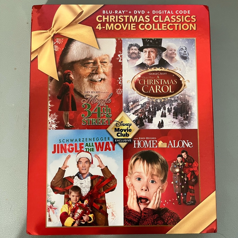 Christmas Classics 4 Movie Blu-ray, Sealed